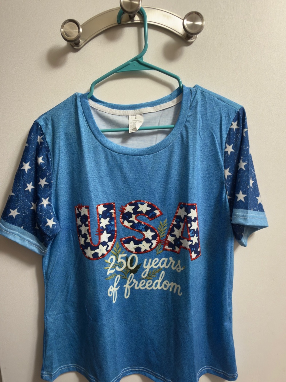 Blue USA 250 Years of Freedom Women’s Shirt